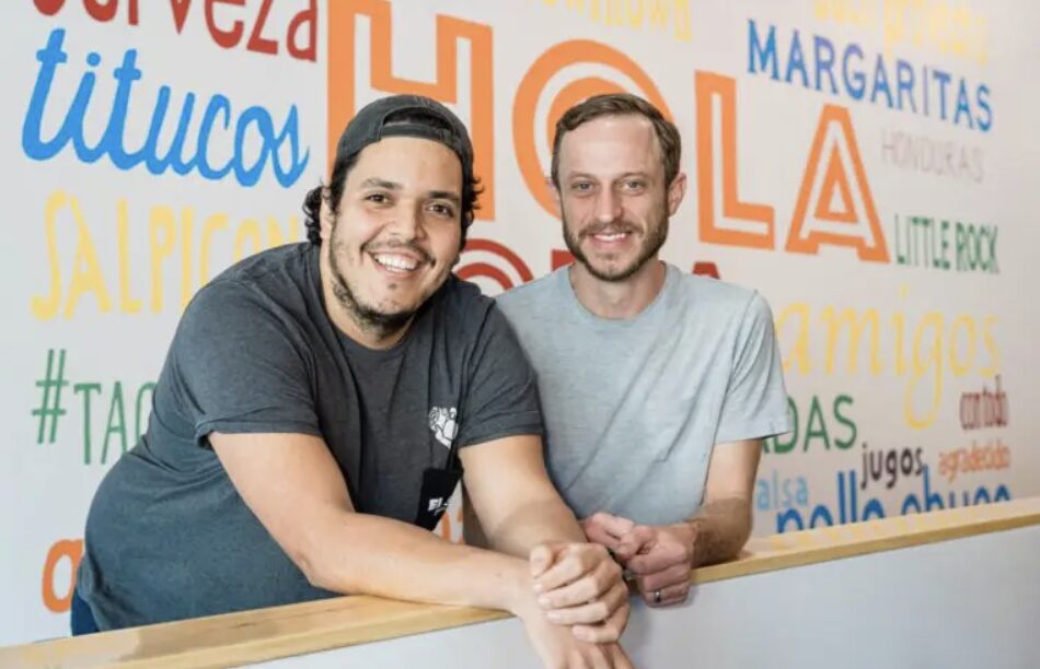 Co-owners Luis Vasquez and Darren Strayhorn of El Sur Street Food Co.
